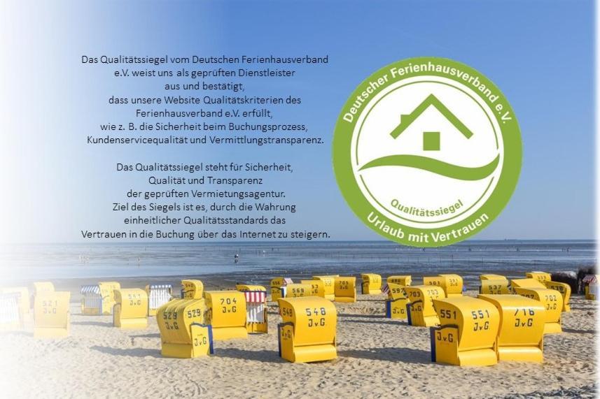 Haus "Jan Am Strand" Appartement Jan103 Cuxhaven Esterno foto